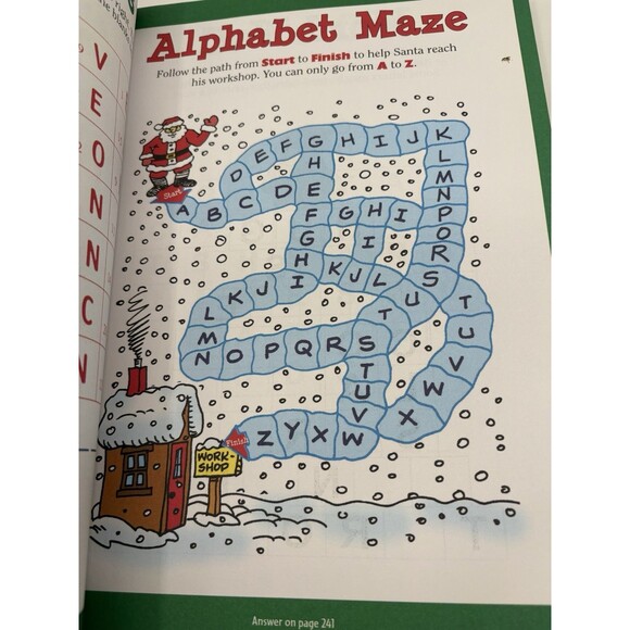 The Big Book of Christmas Activities Children’s Puzzles Mazes Hidden Pictures - Picture 5 of 12